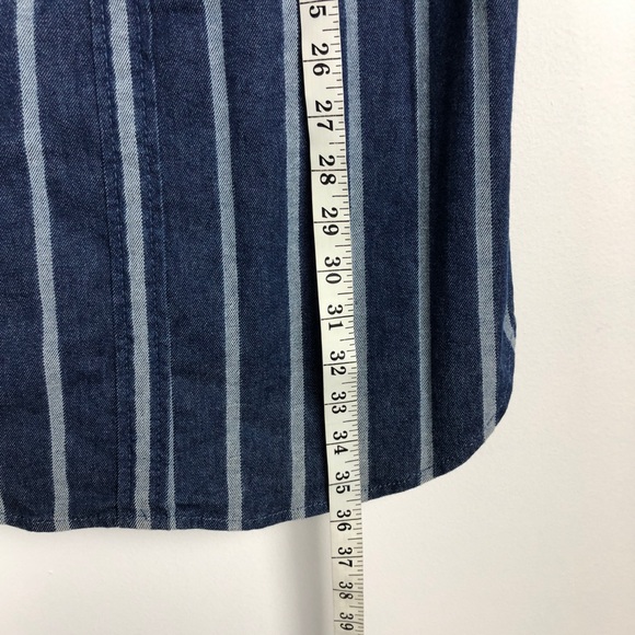 NWT 7 for all mankind strip denim dress - Picture 4 of 8